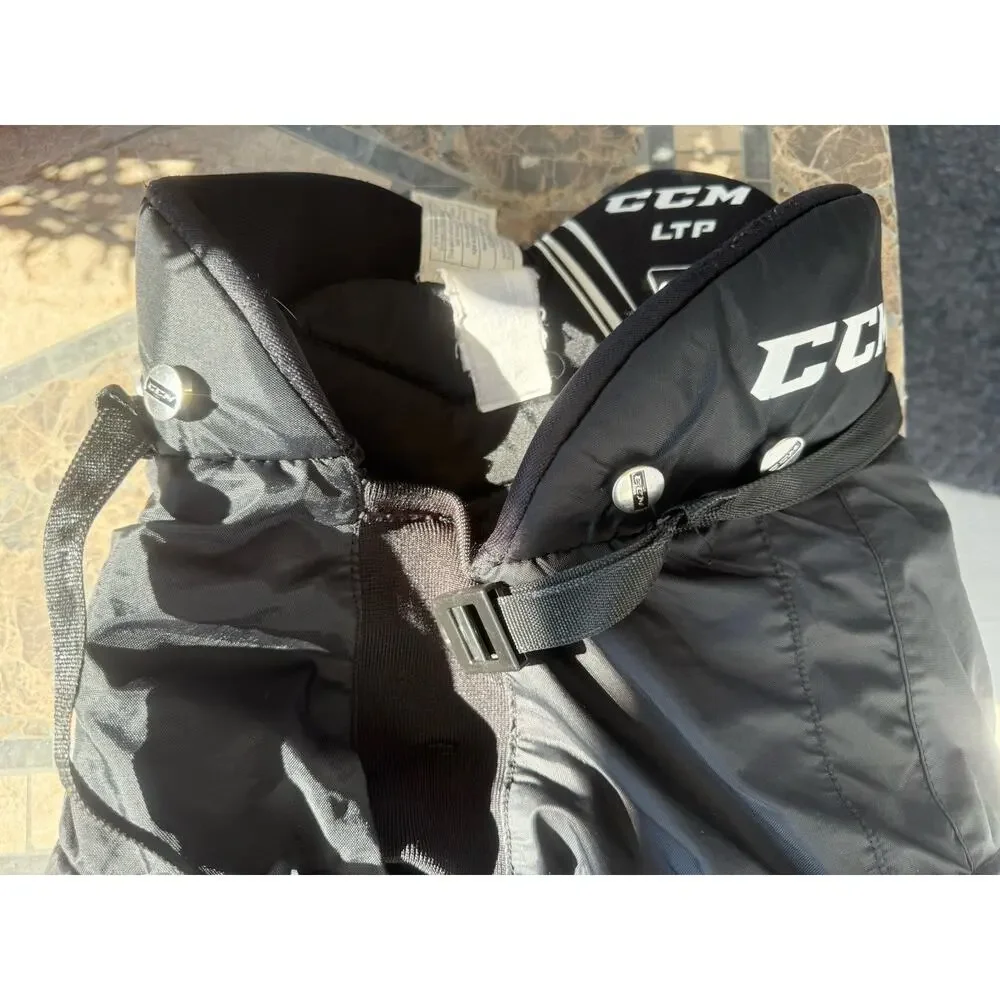 Youth: CCM LTP Youth Small Black Ice Hockey Pants Breezers Learn To Play YTH Lg
